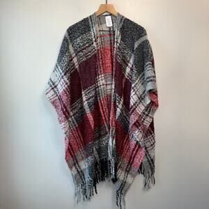 Woolrich Women's Ultra Soft Brushed Woven Fringe Blanket Wrap One Size